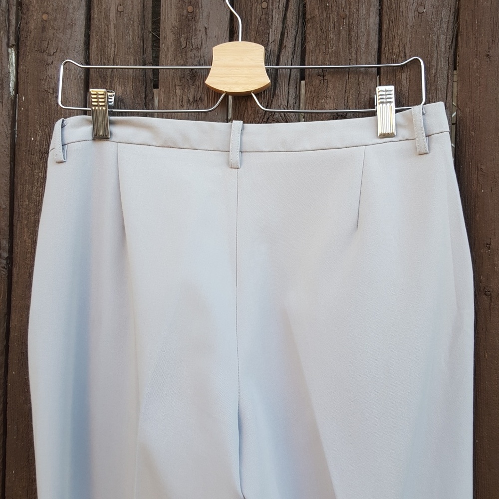 Sela Collection Solid Gray Work Trousers - image 5